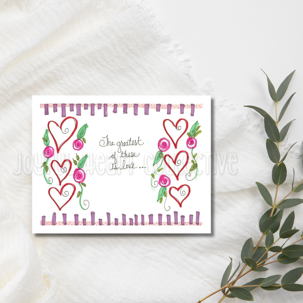Love in Bloom Notecards (Set of 4)