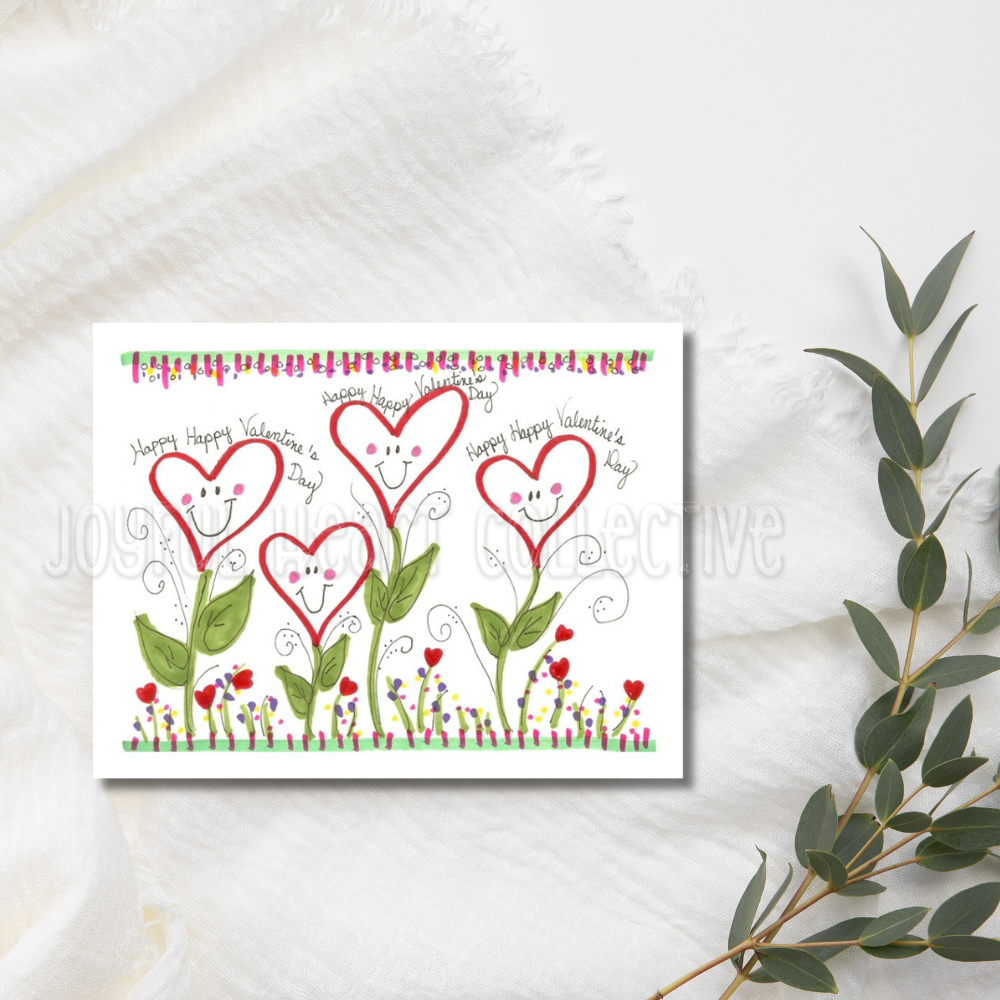 Sent With Love Notecards (Set of 4)