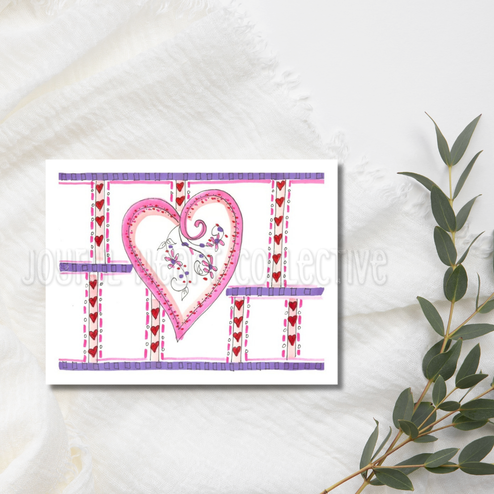 Sent With Love Notecards (Set of 4)