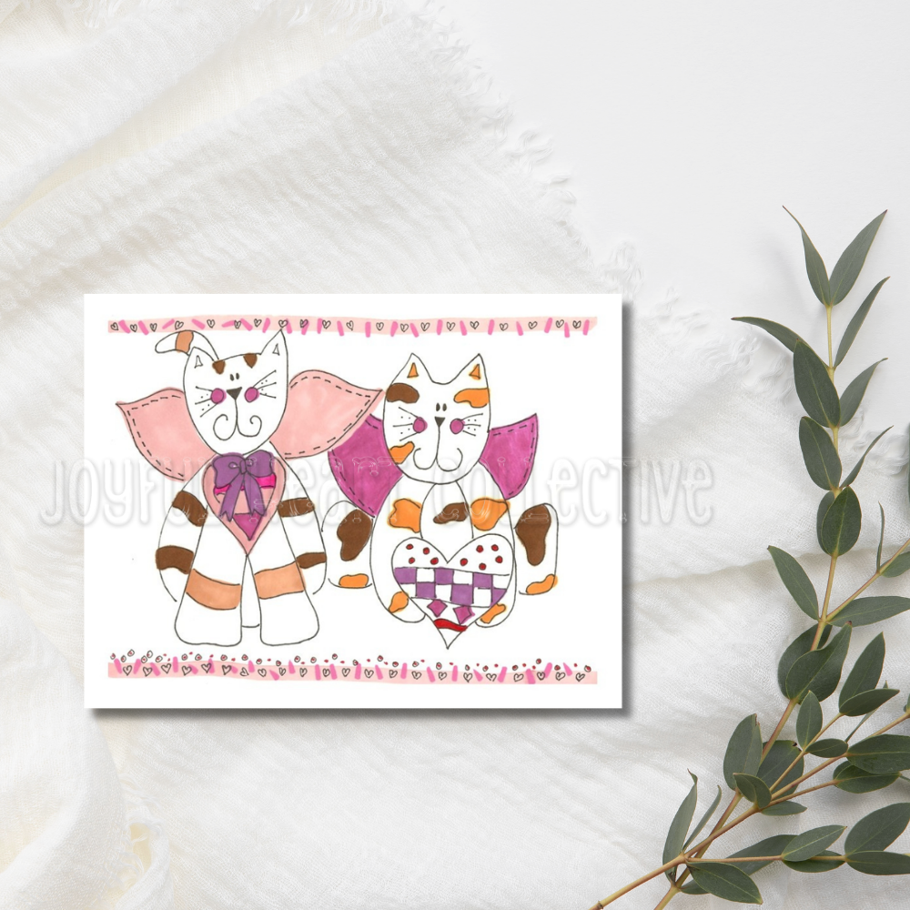 Sent With Love Notecards (Set of 4)
