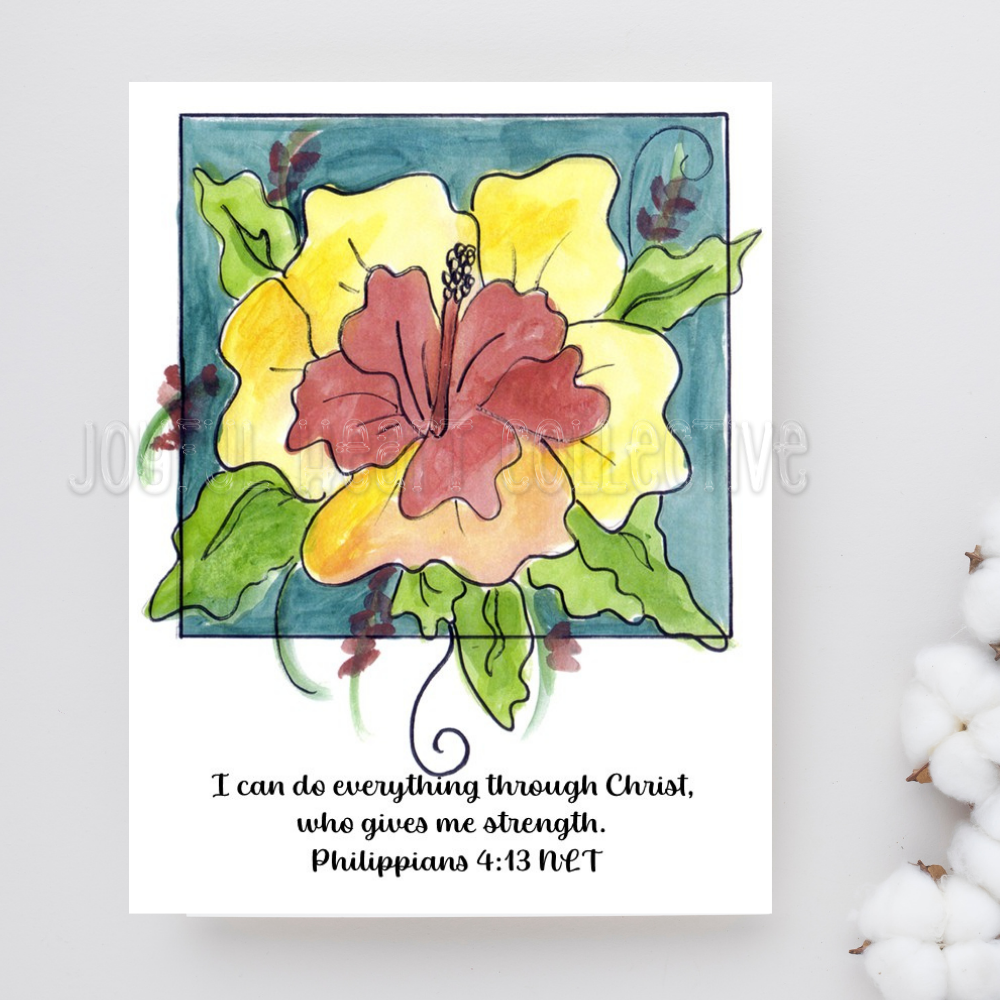 Fanciful Floral Scripture Notecards (Set of 6)