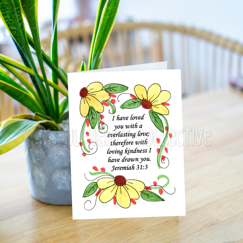 Floral Inspirations Scripture Notecards (Set of 5)