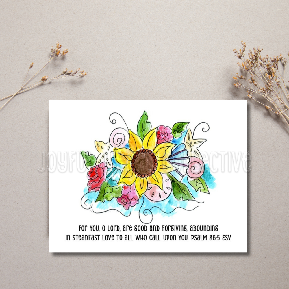 Sea Shell Collection Scripture Notecards (Set of 4)